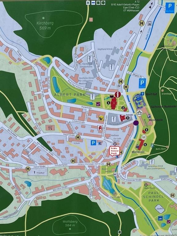 Roland Ranft Direkt Am Kurpark Barrierearm 60qm Apartment Bad Elster